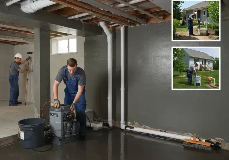 Basement Waterproofing and Flood Prevention process in Crest Hill, IL